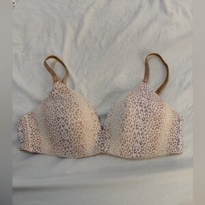 Victoria Secret Cotton Lingerie Leopard Print Women's Bra